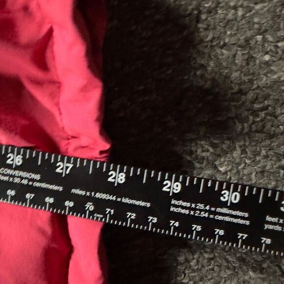 Lands’ End Women’s 1X Pink Fleece Lined Winter Jacket Plus Size 16W–18W - Picture 5 of 5